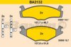 BARUM BA2132 Brake Pad Set, disc brake